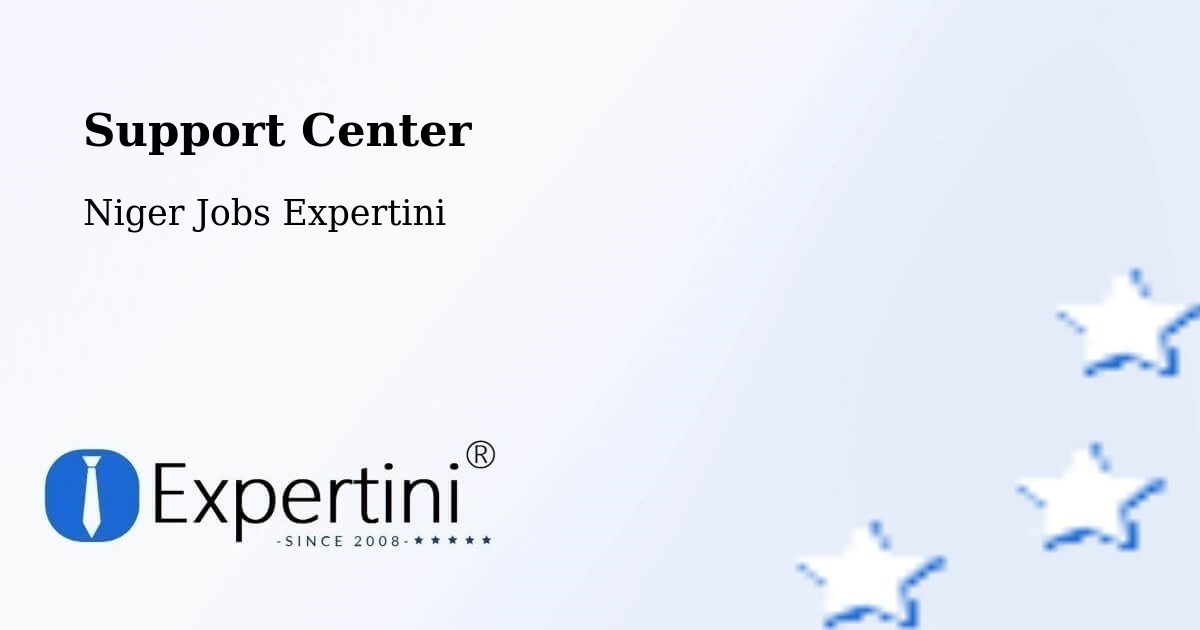 Support Services – Niger - Niger Jobs Expertini